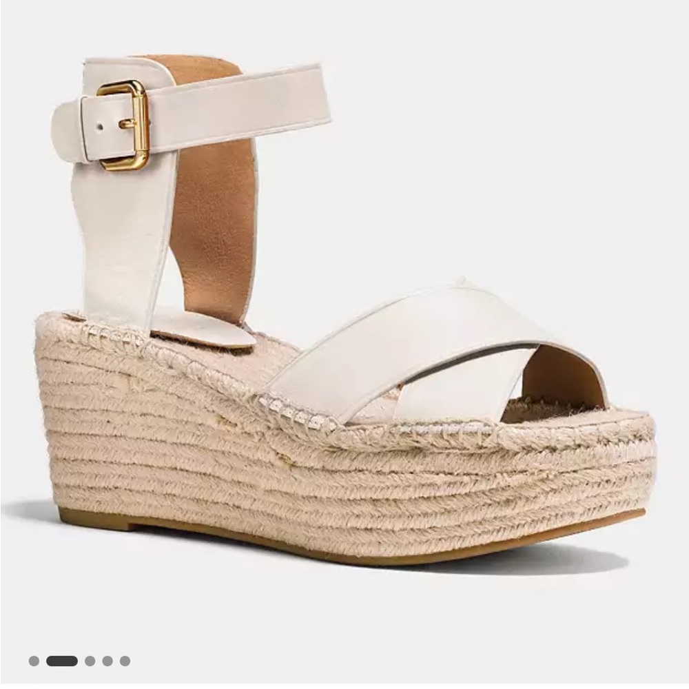 ✨Coach ✨primrose wedge sandal